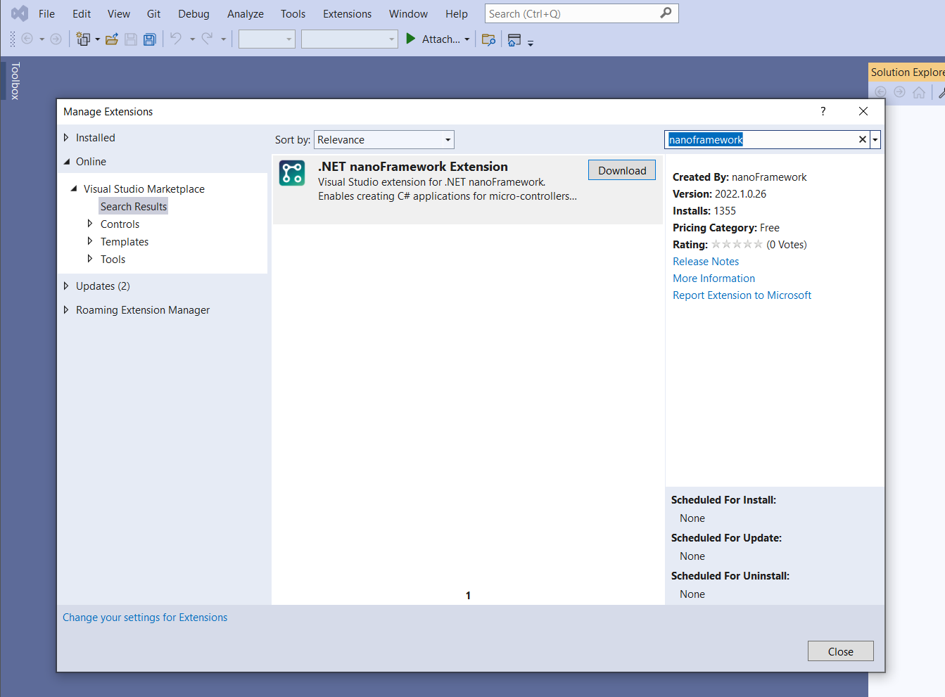 VS2022 extension